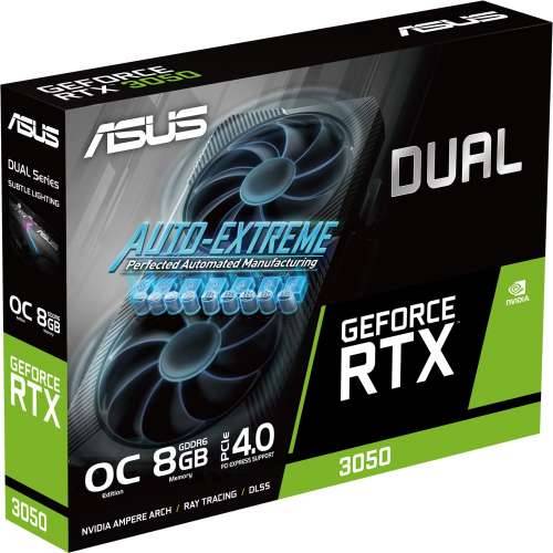 RTX 3050 8GB ASUS Dual OC LHR V2 GDDR6 Cijena