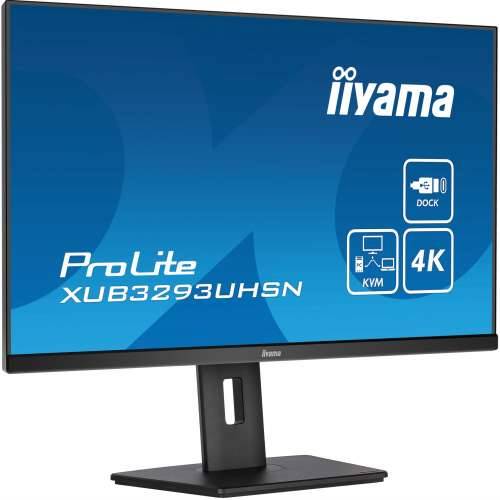 81.3cm/32““ (3840x2160) Iiyama LCD Business XUB3293UHSN-B5 IPS 4ms HDMI DisplayPort USB-C UHD Black Cijena