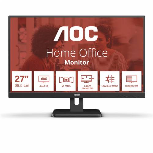 AOC Q27E3UAM QHD monitor - Adaptive Sync, 75Hz, USB Hub Cijena