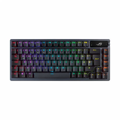 ASUS ROG Azoth RGB tipkovnica za igranje sa 75% rasporeda - bežična RGB tipkovnica za igranje sa 75% rasporeda s Bluetoothom i OLED zaslonom za čitanj Cijena