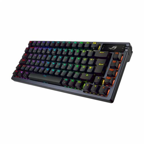 ASUS ROG Azoth RGB tipkovnica za igranje sa 75% rasporeda - bežična RGB tipkovnica za igranje sa 75% rasporeda s Bluetoothom i OLED zaslonom za čitanj Cijena
