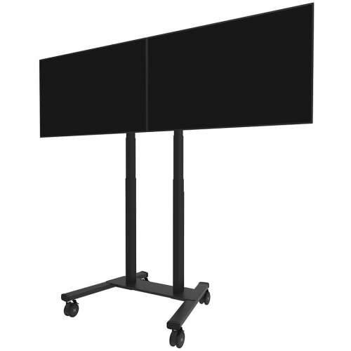 Double screen adapter (42“ -65“) total max. 100kg opt. for FL55-875BL1 + WL55-875BL1 Neomounts Black