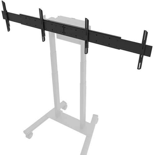 Double screen adapter (42“ -65“) total max. 100kg opt. for FL55-875BL1 + WL55-875BL1 Neomounts Black Cijena