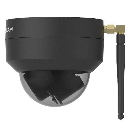 Foscam D4Z WiFi sigurnosna kamera crna 4MP (2304x1536), dvopojasni WiFi, PTZ, pametna detekcija Cijena