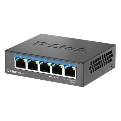 D-Link DMS-105 Unmanaged Switch 5x 2,5 Gbit/s Ethernet Cijena