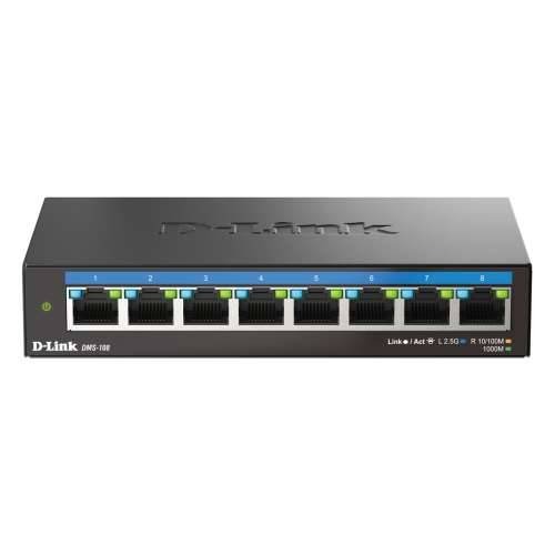 D-Link DMS-108 Unmanaged Switch 8x 2.5Gbit/s Ethernet Cijena