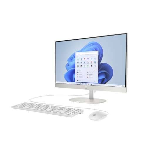 HP All-in-One PC 24-cr0102ng [60,5 cm (23,8") FHD zaslon, Intel i3-N300, 8 GB RAM-a, 512 GB SSD, Free-DOS] Cijena