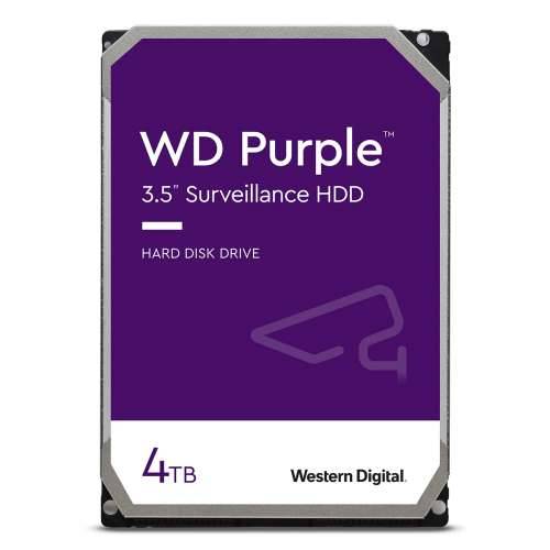 Western Digital WD Purple 4TB 256MB 3,5 inča SATA 6Gb/s tvrdi disk za unutarnji nadzor (CMR) Cijena