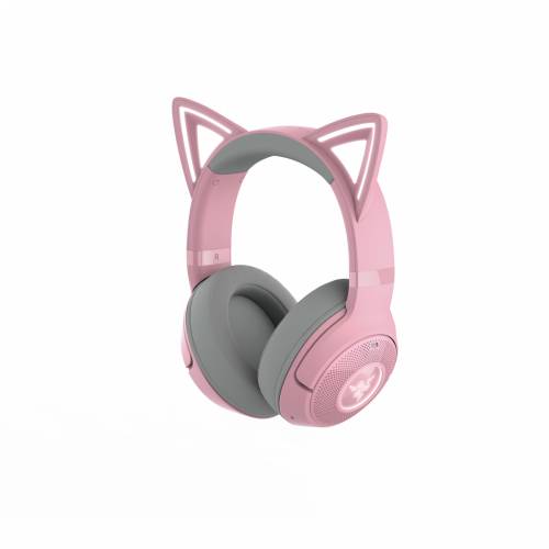 Razer Kraken Kitty Edition V2 Bluetooth Quartz Gaming Headset - bežične Bluetooth slušalice s mačjim ušima i Razer Chroma RGB osvjetljenjem Cijena