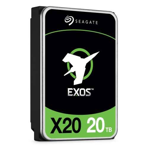 Seagate Exos X20 20TB 3,5 inča SAS 6Gb/s CMR unutarnji tvrdi disk za poduzeća s FastFormat (512e/4Kn) Cijena