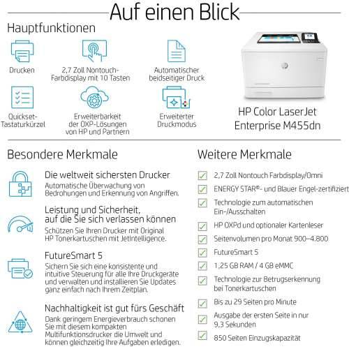 FL HP Color LaserJet Enterprise M455dn A4/LAN/Duplex Cijena