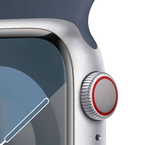 AppleWatch S9 Aluminium Cellular 41 mm srebrni MRHV3QF/A (sportski remenčić Storm Blue) S/M Cijena