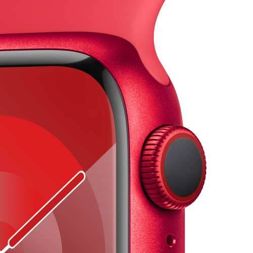 AppleWatch S9 Aluminium Cellular 41mm Red MRY63QF/A (crveni sportski remenčić) S/M Cijena