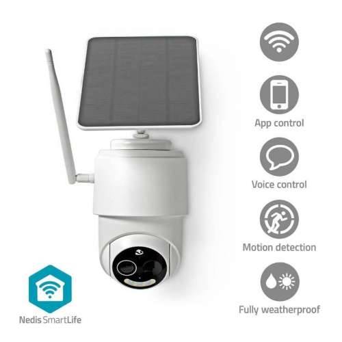 Nedis SmartLife vanjska kamera Wi-Fi | Full HD 1080p | Pan tilt | IP65| 5V DC | sa senzorom pokreta | Noćni vid | Cijena