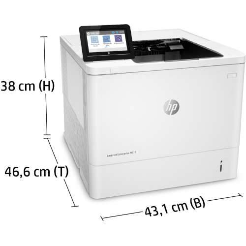 L HP LaserJet Enterprise M611dn Laser Printer 61 ppm LAN duplex Cijena