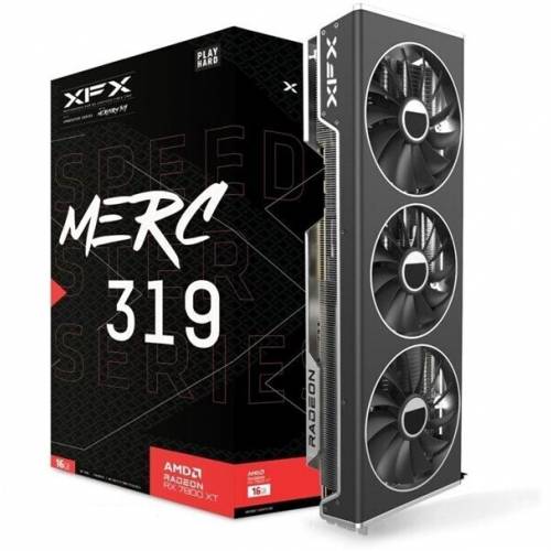 XFX Speedster MERC 319 Radeon RX 7800 XT Black Edition - 16 GB GDDR6, HDMI, 3x DP Cijena