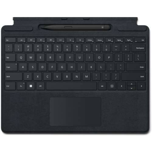 Microsoft Surface Pro 8 - Pro 9 - Pro X Signature Keyboard + Slim Pen 2 - Keyboard - QWERTZ - Black