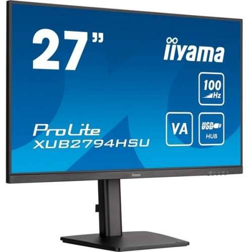 68.6cm/ 27“ Iiyama XUB2794HSU-B6 DP HDMI 4ms LS Height adjustable Black Cijena
