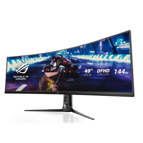 ASUS LED Curved-Display ROG Strix XG49VQ - 124.5 cm (49”) - 3840 x 1080 UltraWide Full HD Cijena