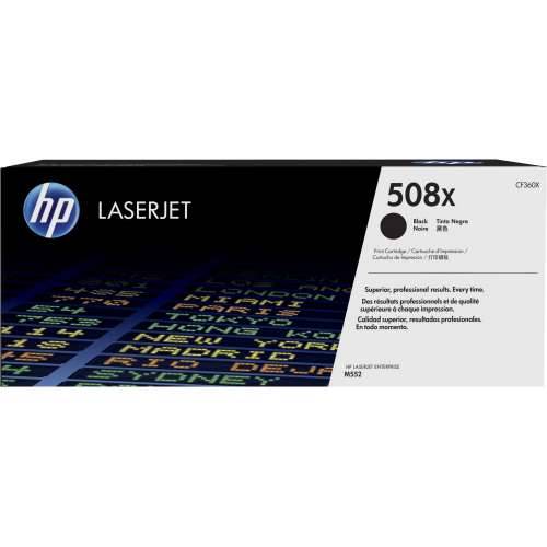 HP 508X - High Yield - black - original - LaserJet - toner cartridge (CF360X) Cijena