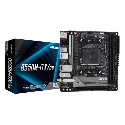 ASRock B550M-ITX/ac - motherboard - mini ITX - Socket AM4 - AMD B550 Cijena