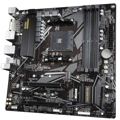 Gigabyte B550M DS3H - 1.0 - motherboard - micro ATX - Socket AM4 - AMD B550 Cijena