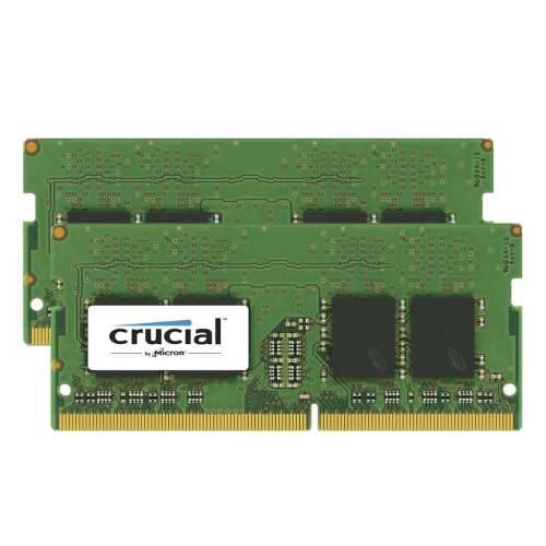 Crucial RAM - 32 GB (2 x 16 GB Kit) - DDR4 2400 UDIMM CL17 Cijena