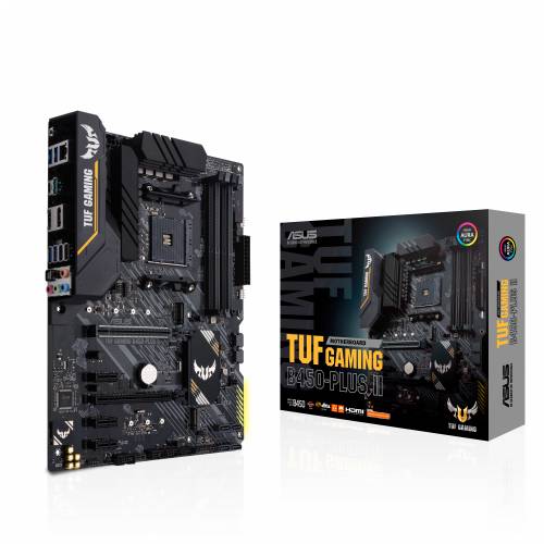 ASUS TUF GAMING B450-PLUS II - motherboard - ATX - Socket AM4 - AMD B450