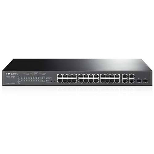 TP-Link Smart PoE Switch T1500-28PCT - switch - 24 ports - rack-mountable Cijena