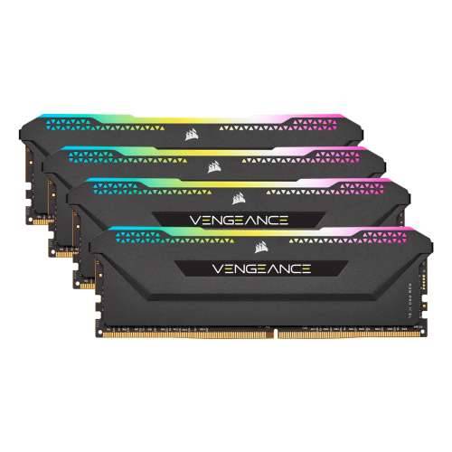 CORSAIR Vengeance RGB PRO SL - DDR4 - kit - 32 GB: 4 x 8 GB - DIMM 288-pin - 3200 MHz / PC4-25600 - unbuffered Cijena