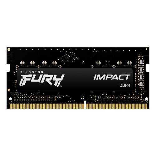 Kingston FURY Impact - DDR4 - kit - 32 GB: 2 x 16 GB - SO-DIMM 260-pin - 2666 MHz / PC4-21300 - unbuffered Cijena