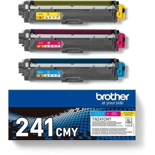 Brother TN241CMY - 3-pack - yellow, cyan, magenta - original - toner cartridge Cijena