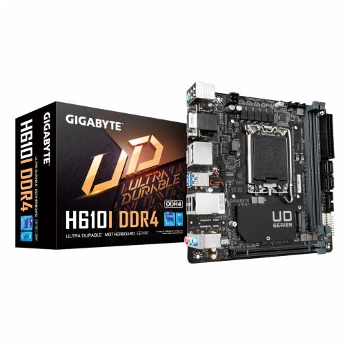 Gigabyte H610I DDR4 - 1.0 - motherboard - mini ITX - LGA1700 Socket - H610 Cijena