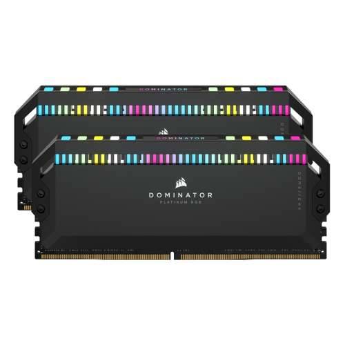 CORSAIR RAM Dominator Platinum RGB - 32 GB (2 x 16 GB Kit) - DDR5 6200 UDIMM CL36