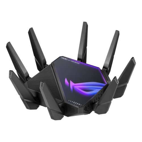 ASUS ROG Rapture GT-AXE16000 - wireless router - Wi-Fi 6E - 802.11a/b/g/n/ac/ax (Wi-Fi 6E) - desktop Cijena
