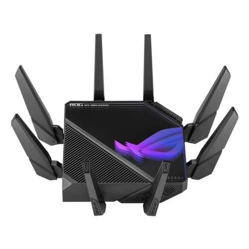 ASUS ROG Rapture GT-AXE16000 - wireless router - Wi-Fi 6E - 802.11a/b/g/n/ac/ax (Wi-Fi 6E) - desktop Cijena