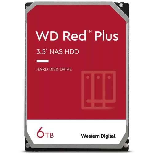 WD Hard Drive Red Plus WD60EFPX - 6 TB - 3.5” - SATA 6 GB/s Cijena