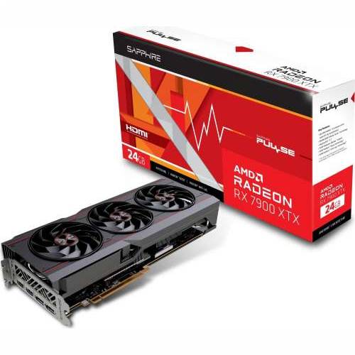 Sapphire graphics card PULSE AMD Radeon RX 7900 XTX - 24 GB GDDR6 Cijena
