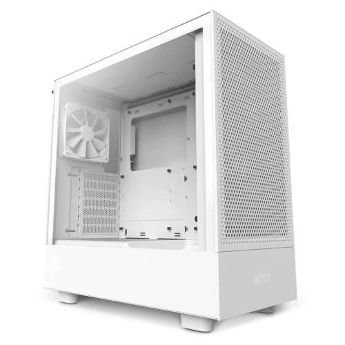 NZXT Case H5 Flow RGB White - Midi Cijena