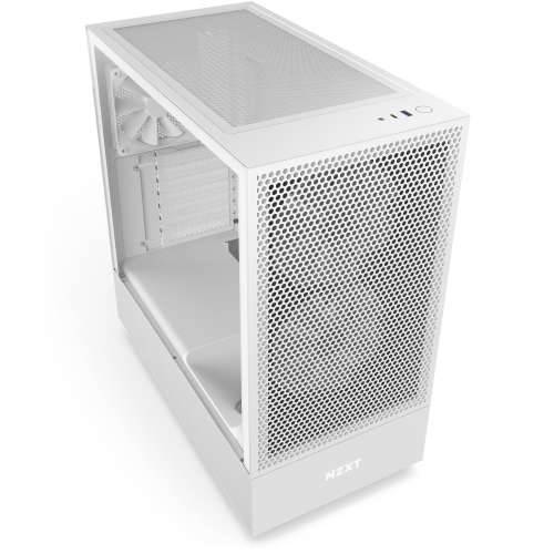 NZXT Case H5 Flow RGB White - Midi Cijena