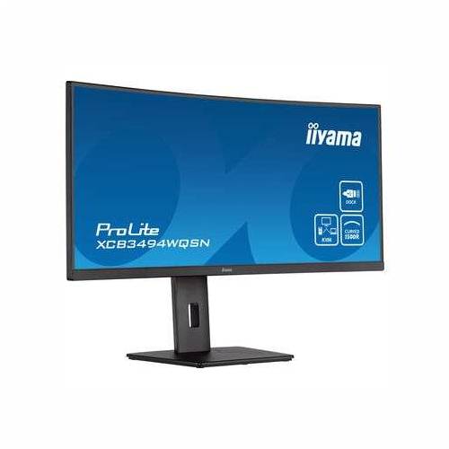 Iiyama Curved Monitor ProLite XCB3494WQSN-B5 - 86.4 cm (34”) - 3440 x 1440 UWQHD Cijena