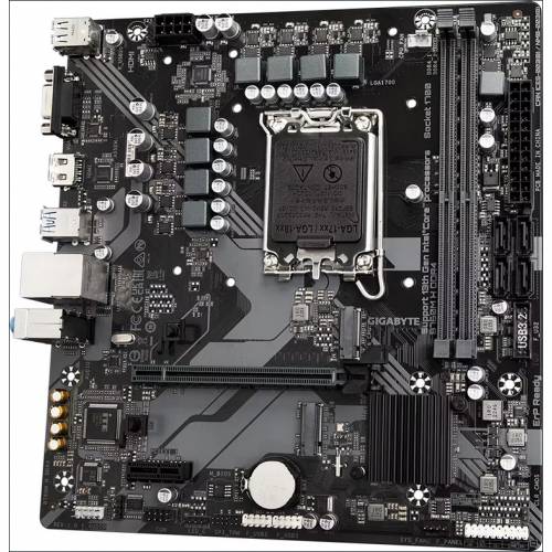 GIGABYTE Mainboard B760M H DDR4 - Micro ATX - Intel Socket LGA 1700 - Intel B760 Cijena