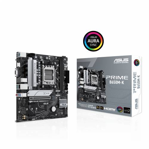 ASUS PRIME B650M-K - motherboard - micro ATX - Socket AM5 - AMD B650 Cijena