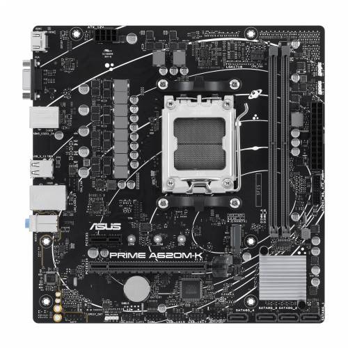 ASUS PRIME A620M-K - motherboard - micro ATX - Socket AM5 - AMD A620 Cijena