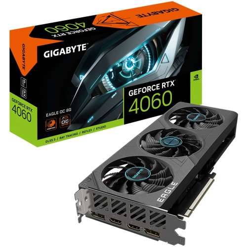 Gigabyte GeForce RTX 4060 EAGLE OC 8G - graphics card - GeForce RTX 4060 - 8 GB Cijena