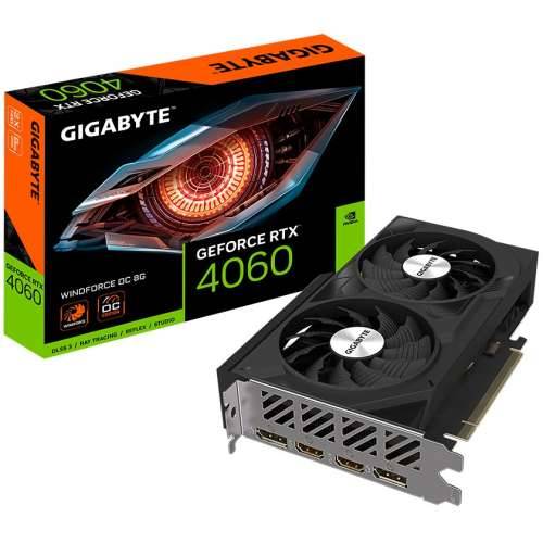 Gigabyte GeForce RTX 4060 WINDFORCE OC 8G - graphics card - GeForce RTX 4060 - 8 GB Cijena