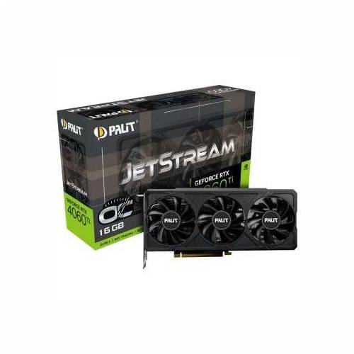 Palit GeForce RTX 4060 Ti JetStream OC 16GB - graphics card - GeForce RTX 4060 Ti - 16 GB Cijena