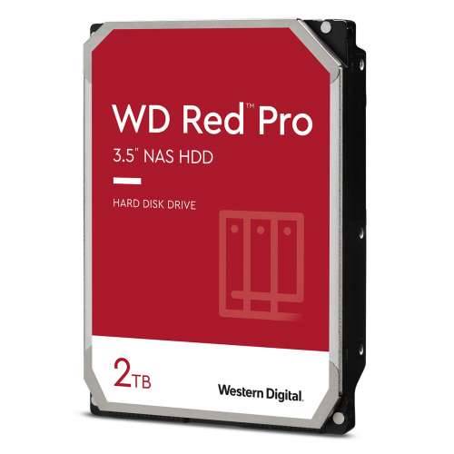 WD Hard Drive RED Pro WD2002FFSX - 2 TB - 3.5” - SATA 6 GB/s Cijena