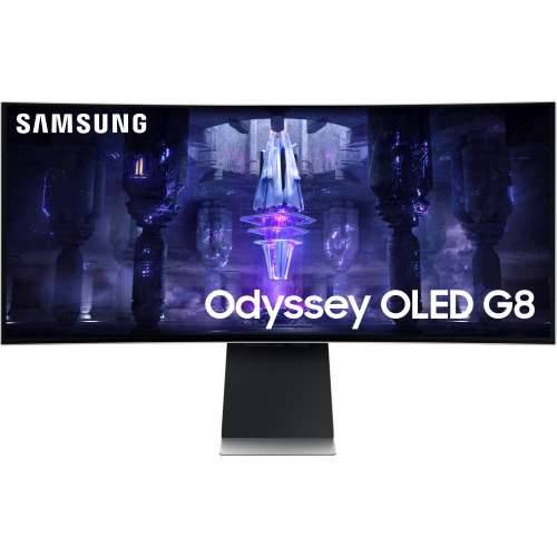 Samsung QD-OLED Display Odyssey Smart Gaming Monitor G85SB - 68 cm (34”) - 3440 x 1440 WQHD Cijena