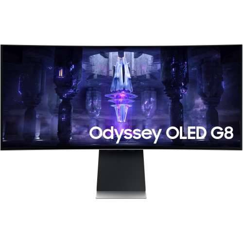 Samsung QD-OLED Display Odyssey Smart Gaming Monitor G85SB - 68 cm (34”) - 3440 x 1440 WQHD Cijena